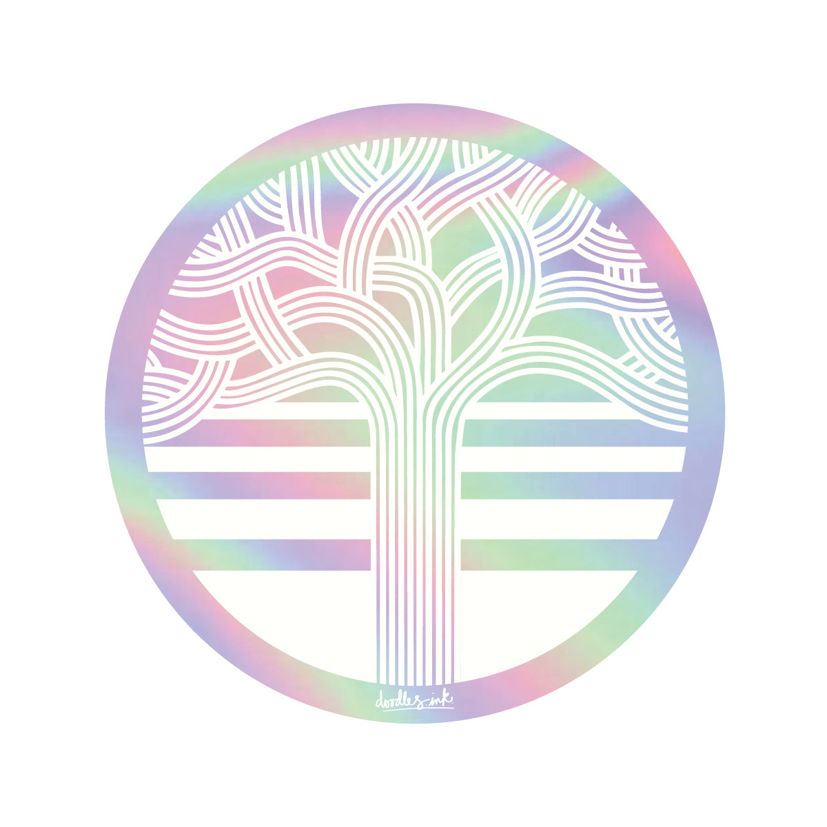 Oakland Holographic Sticker