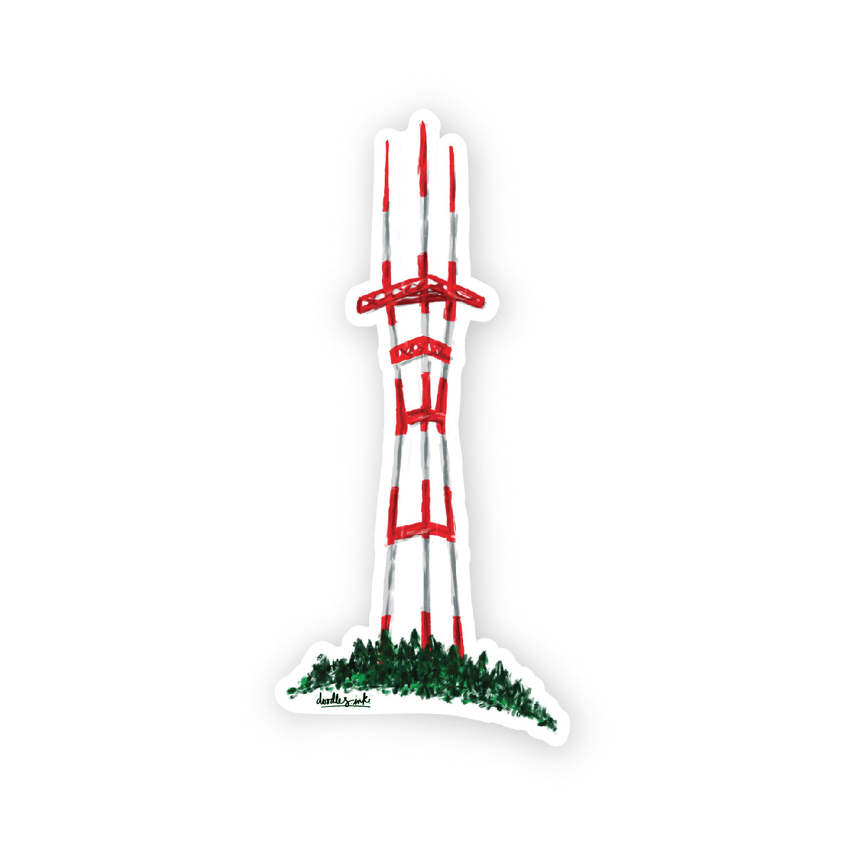 Sutro Tower Sticker