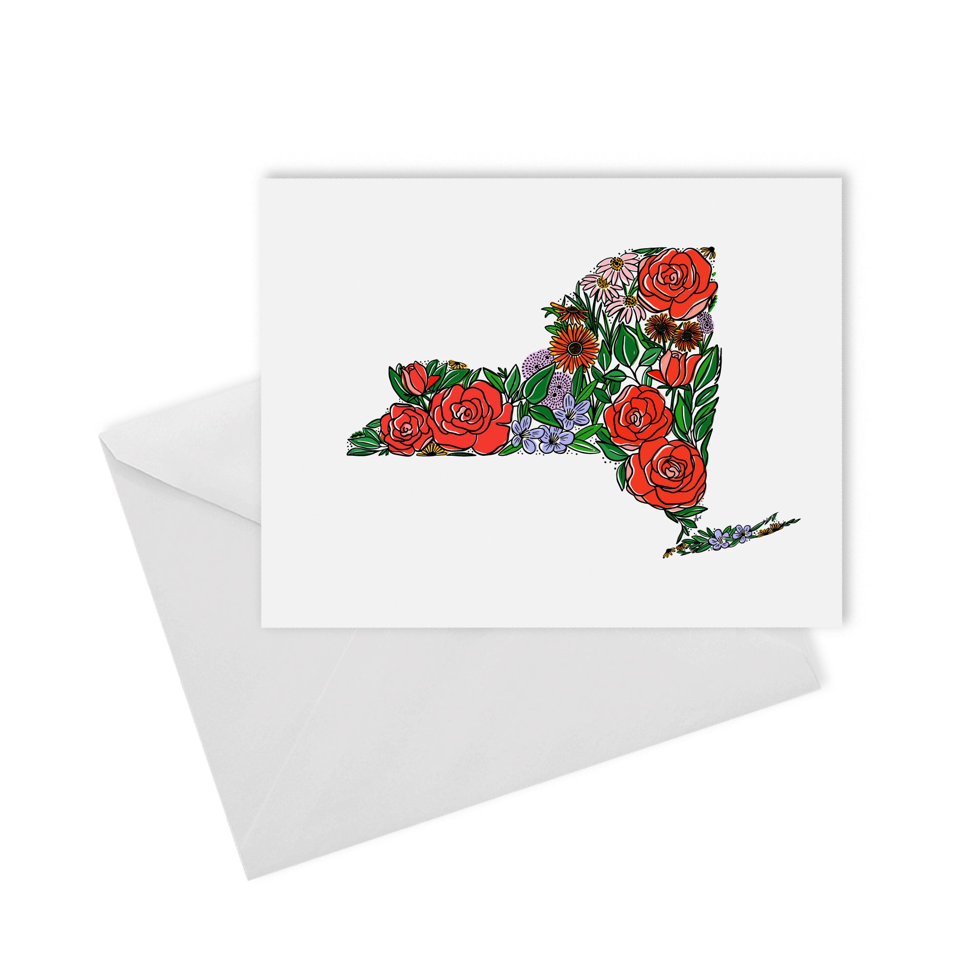 New York Wildflowers Notecard