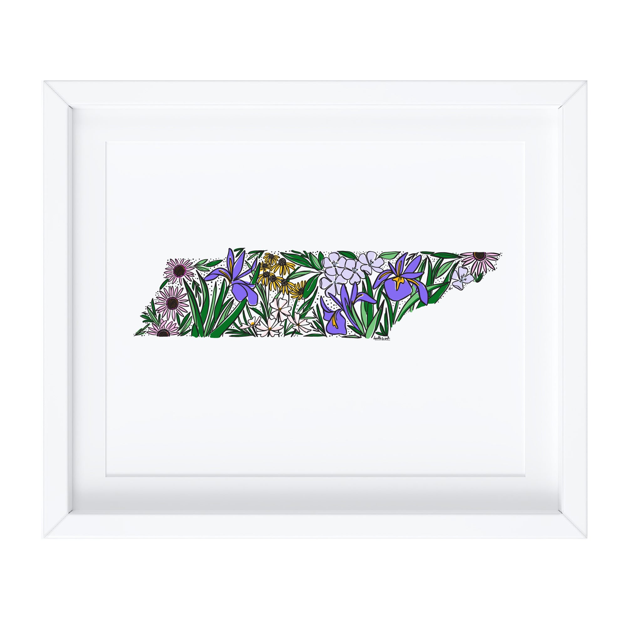 Tennessee Wildflowers Art Print