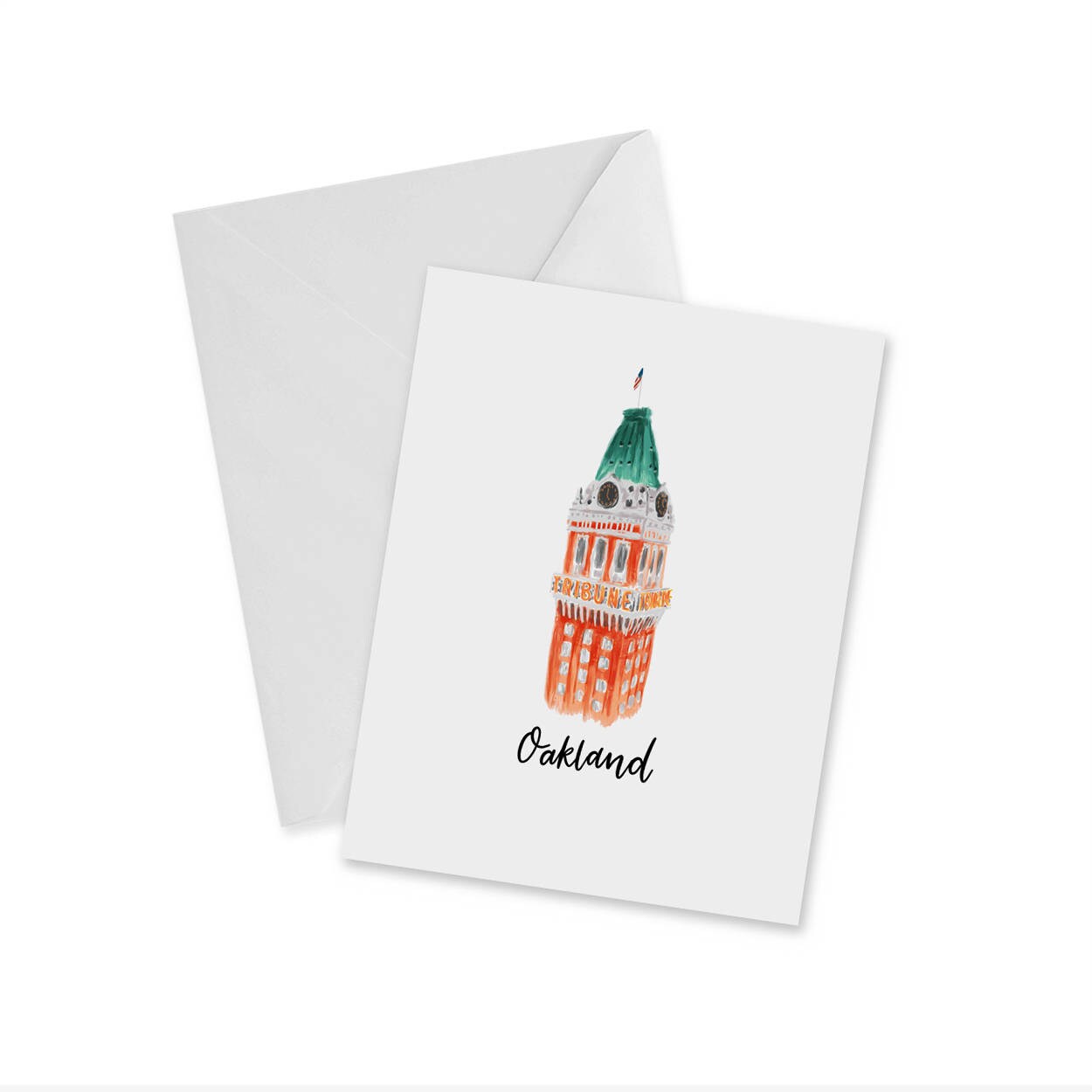 Oakland Tribune Tower Notecard