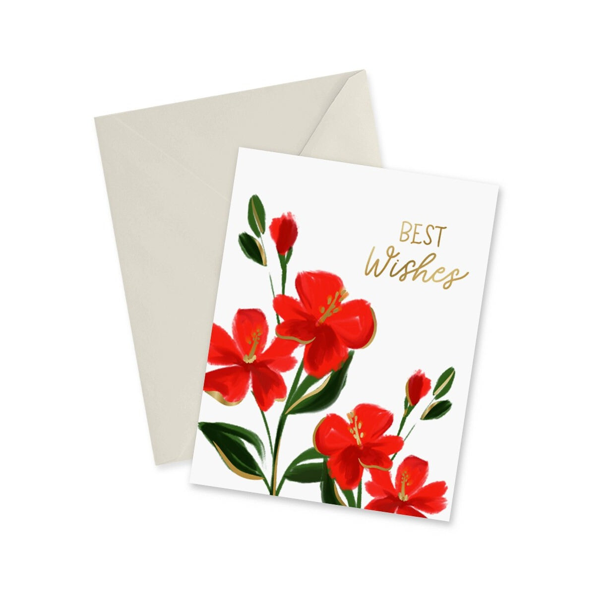 Best Wishes Notecard