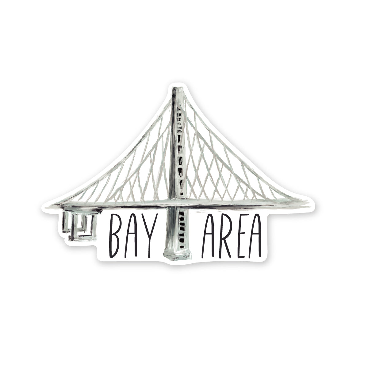 Bay Area Bay Bridge Sticker