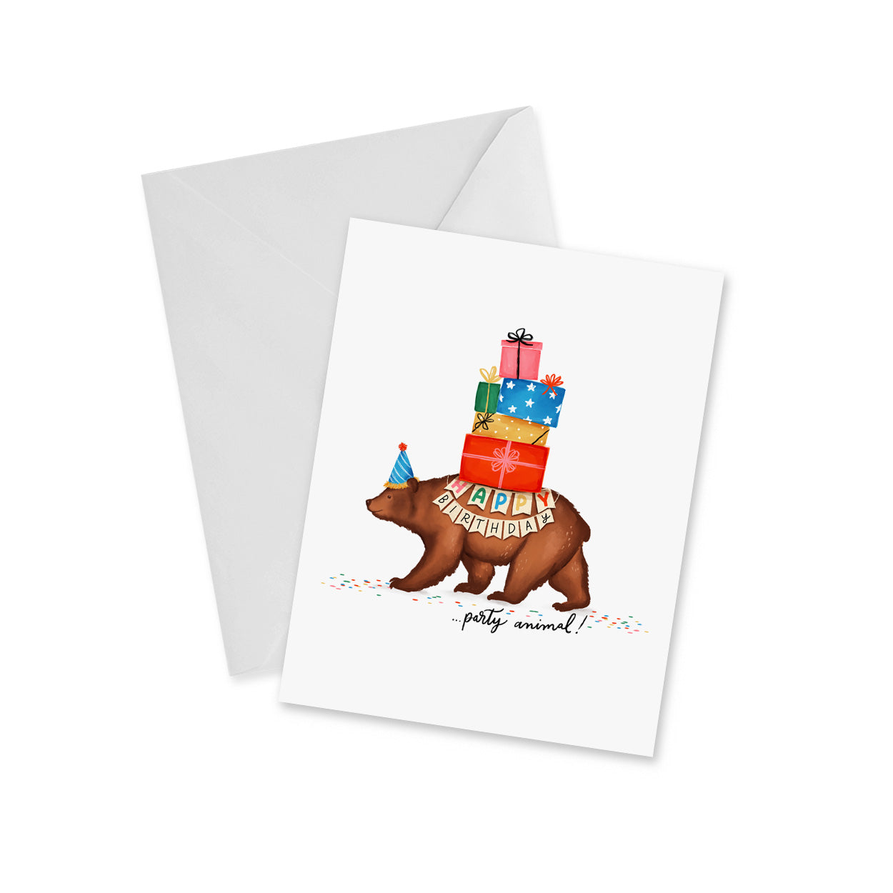 Birthday Bear Notecard