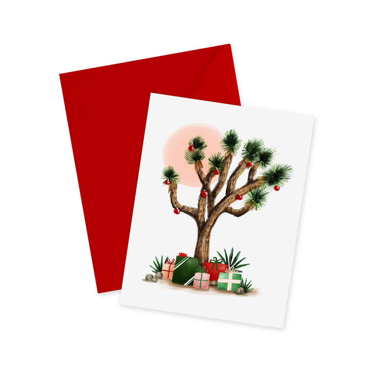 Joshua Tree Holiday Greeting Card
