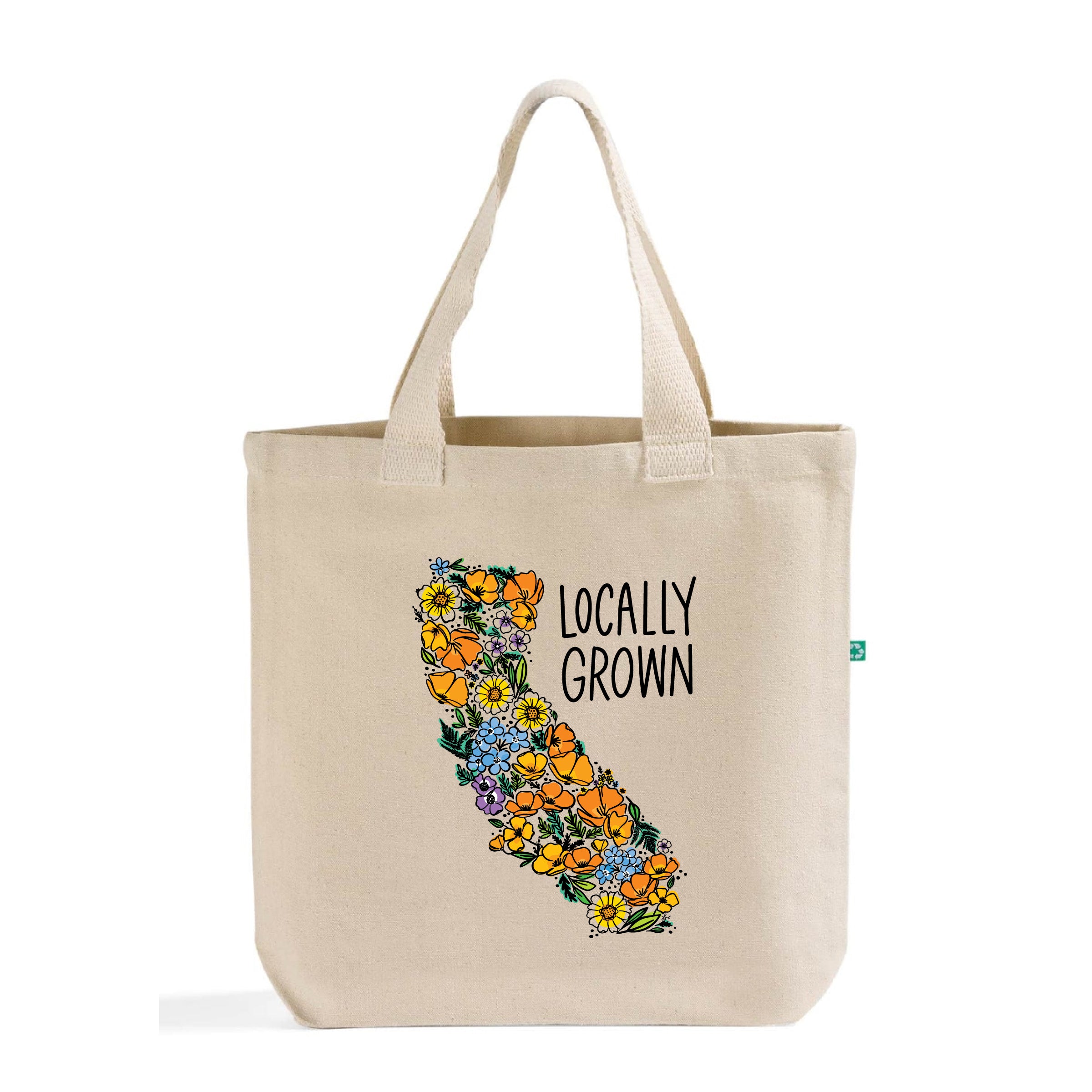 California Locally Grown Everyday Tote Bag
