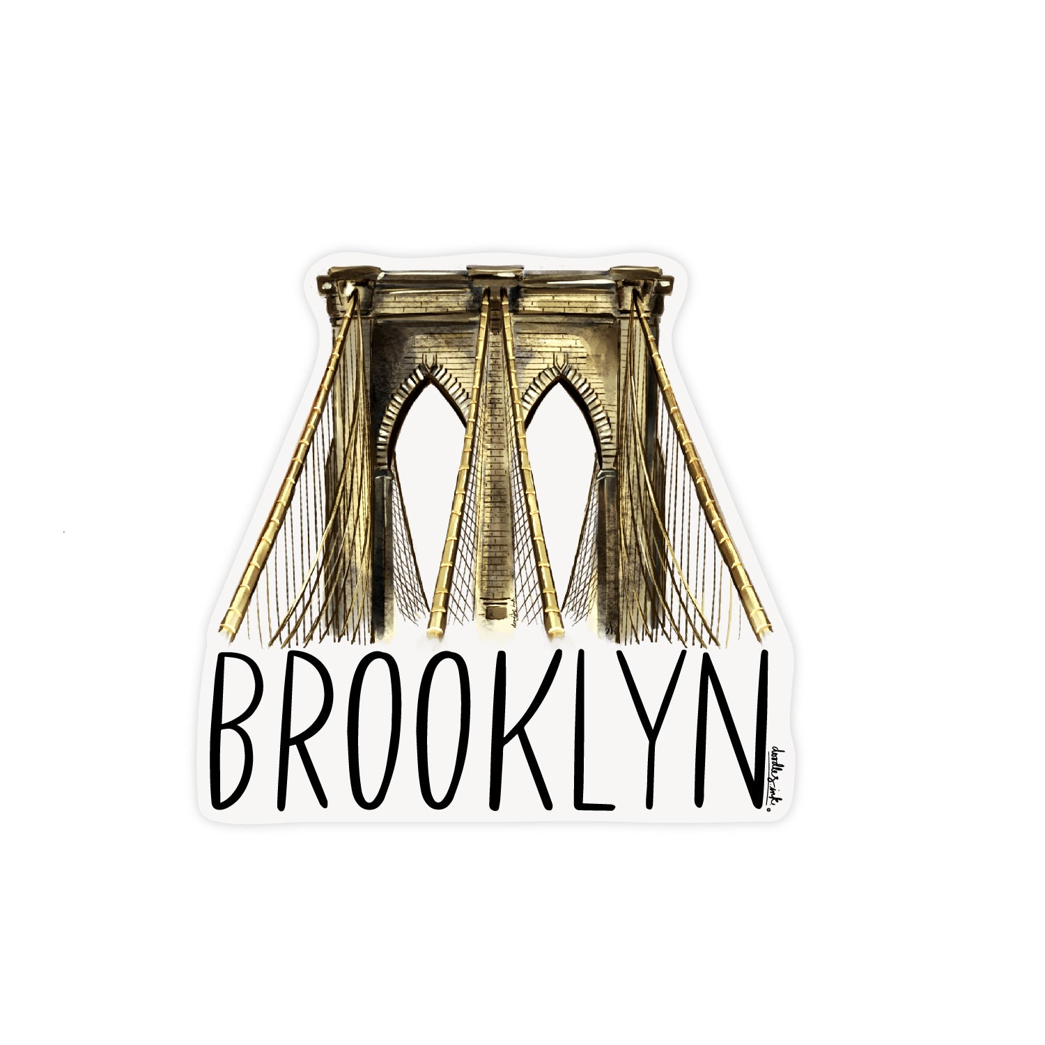 Brooklyn Bridge Sticker