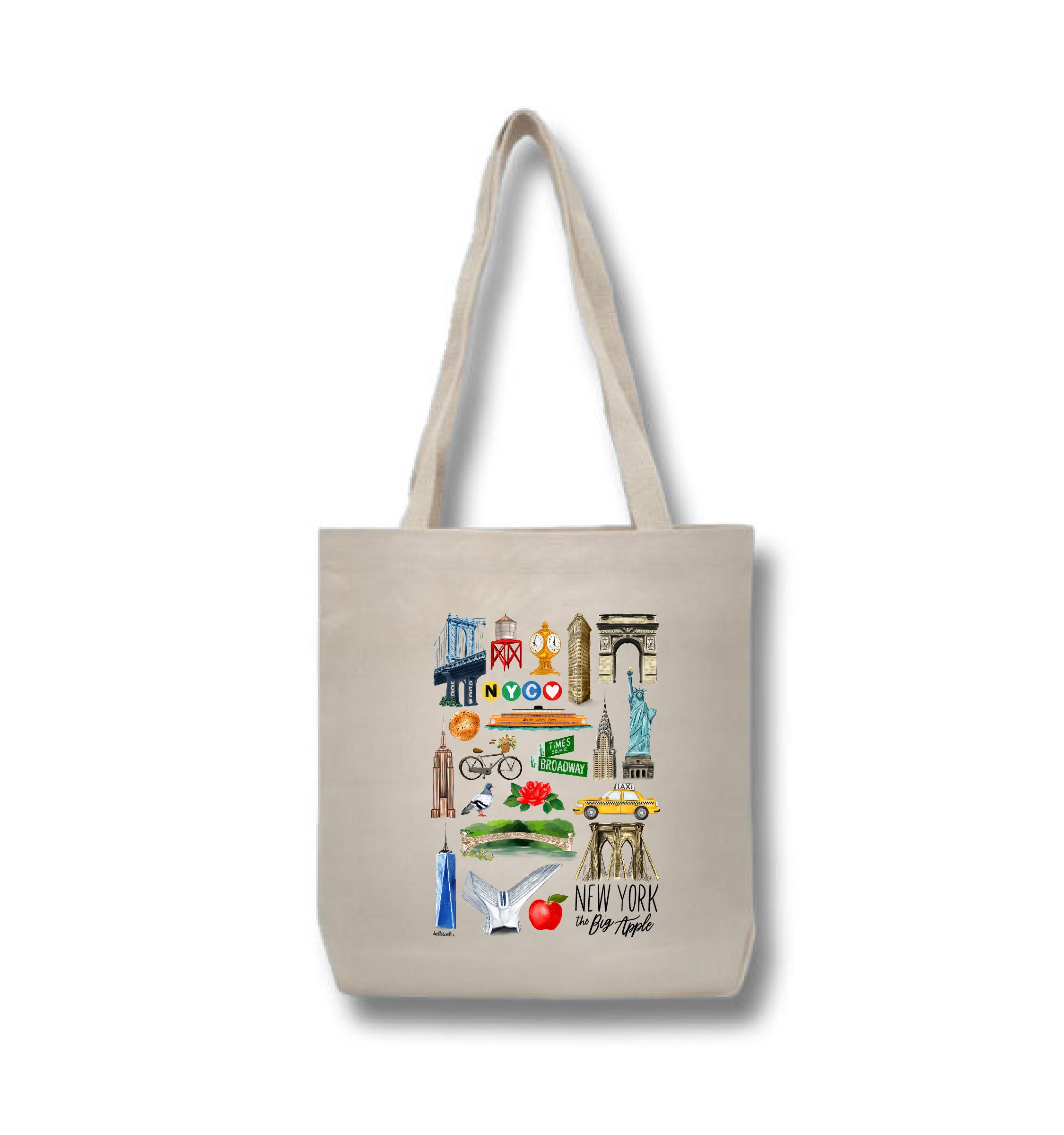 New York City Collage Tote Bag