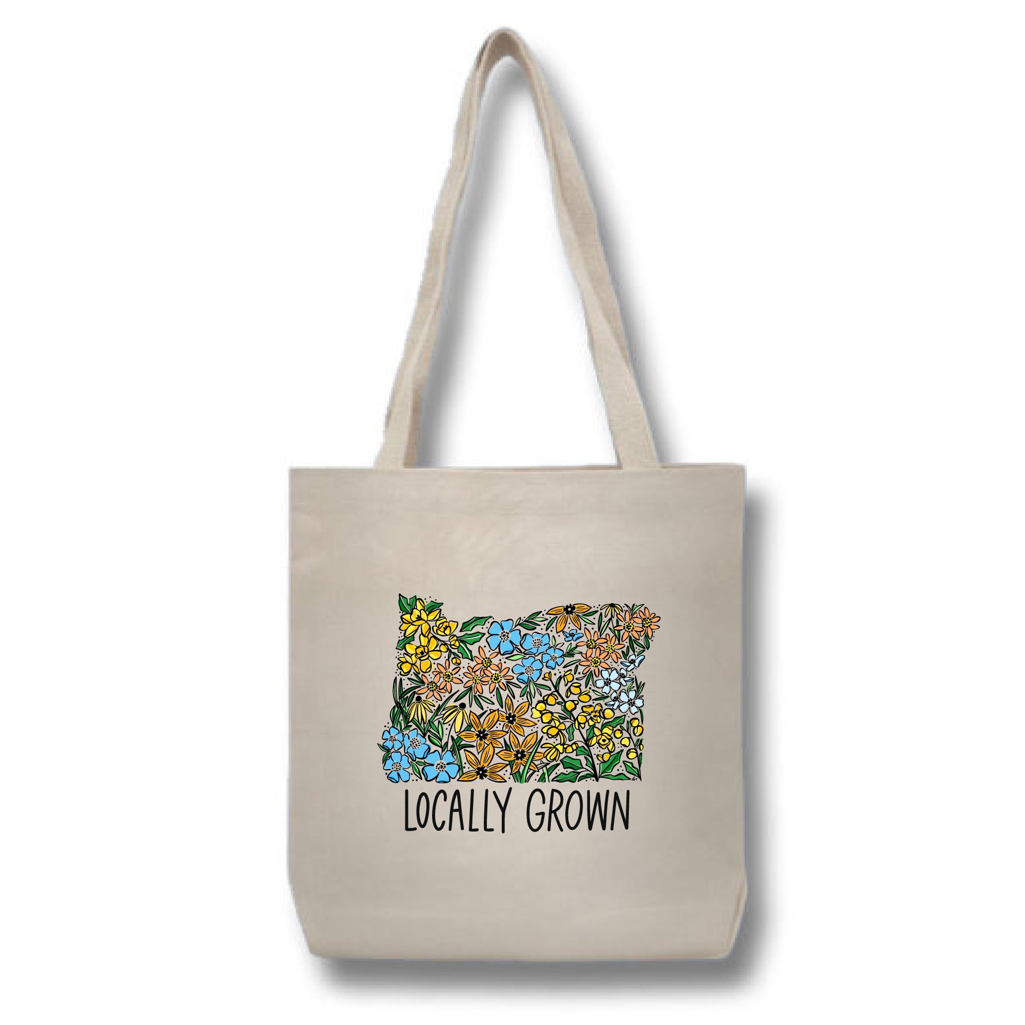 Oregon Locally Grown Everyday Tote Bag