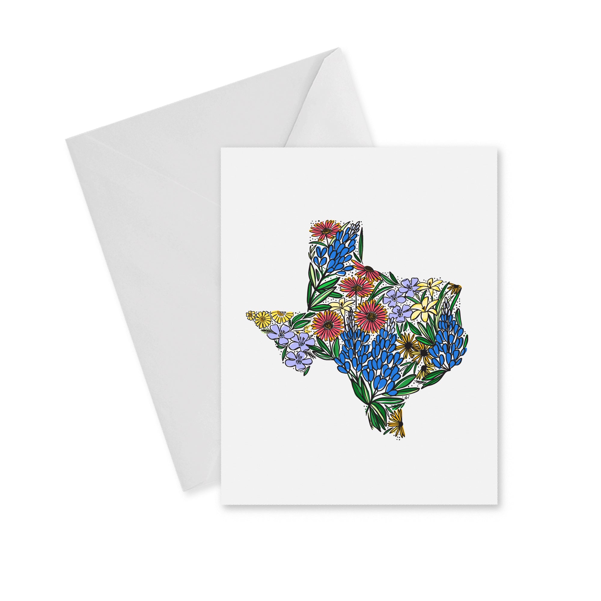 Texas Wildflowers Notecard