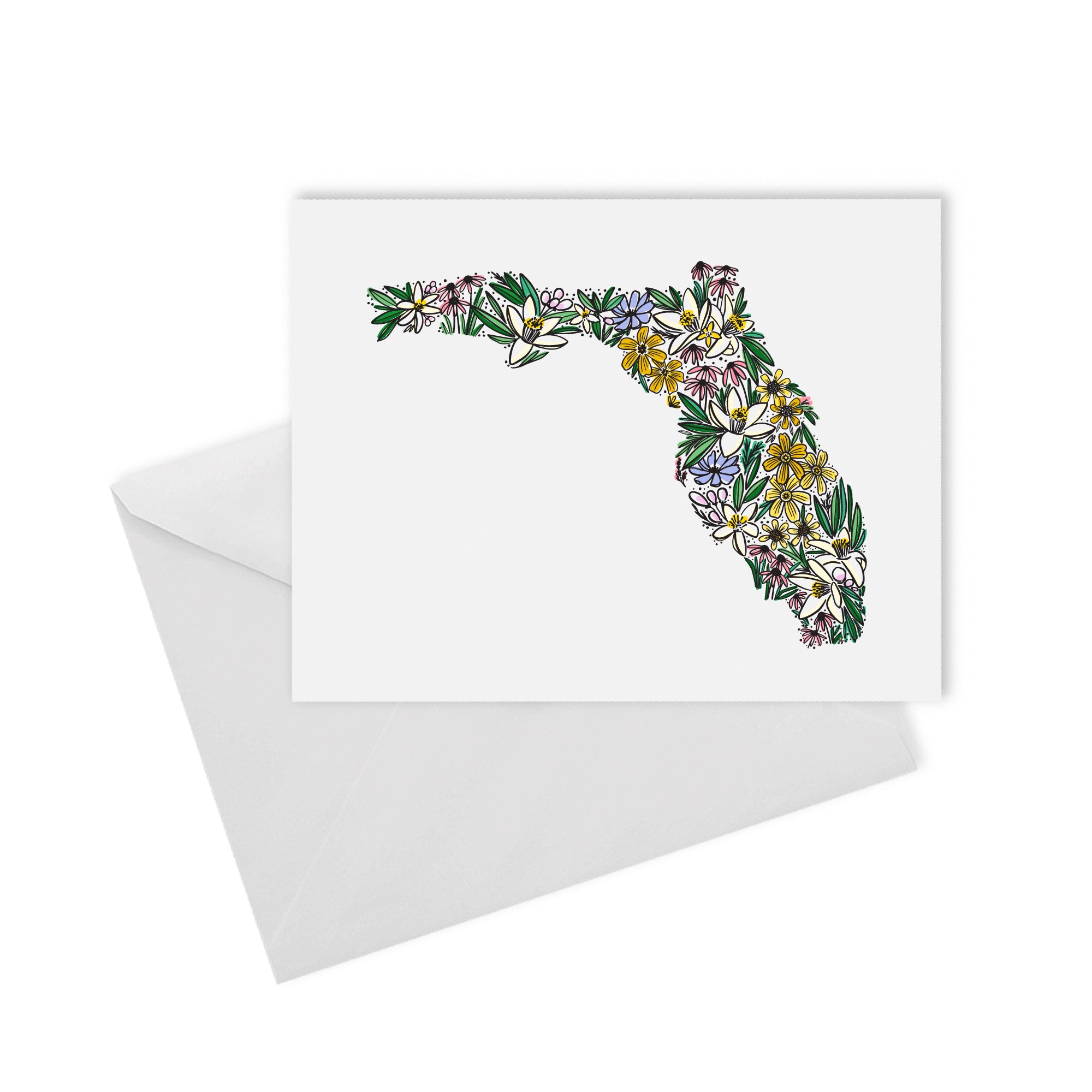 Florida Wildflowers Notecard