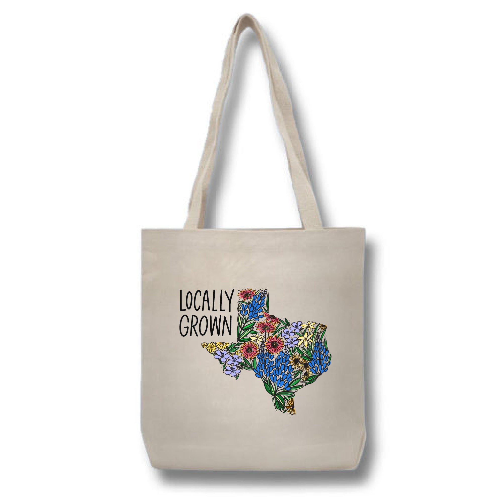 Texas Locally Grown Everyday Tote Bag