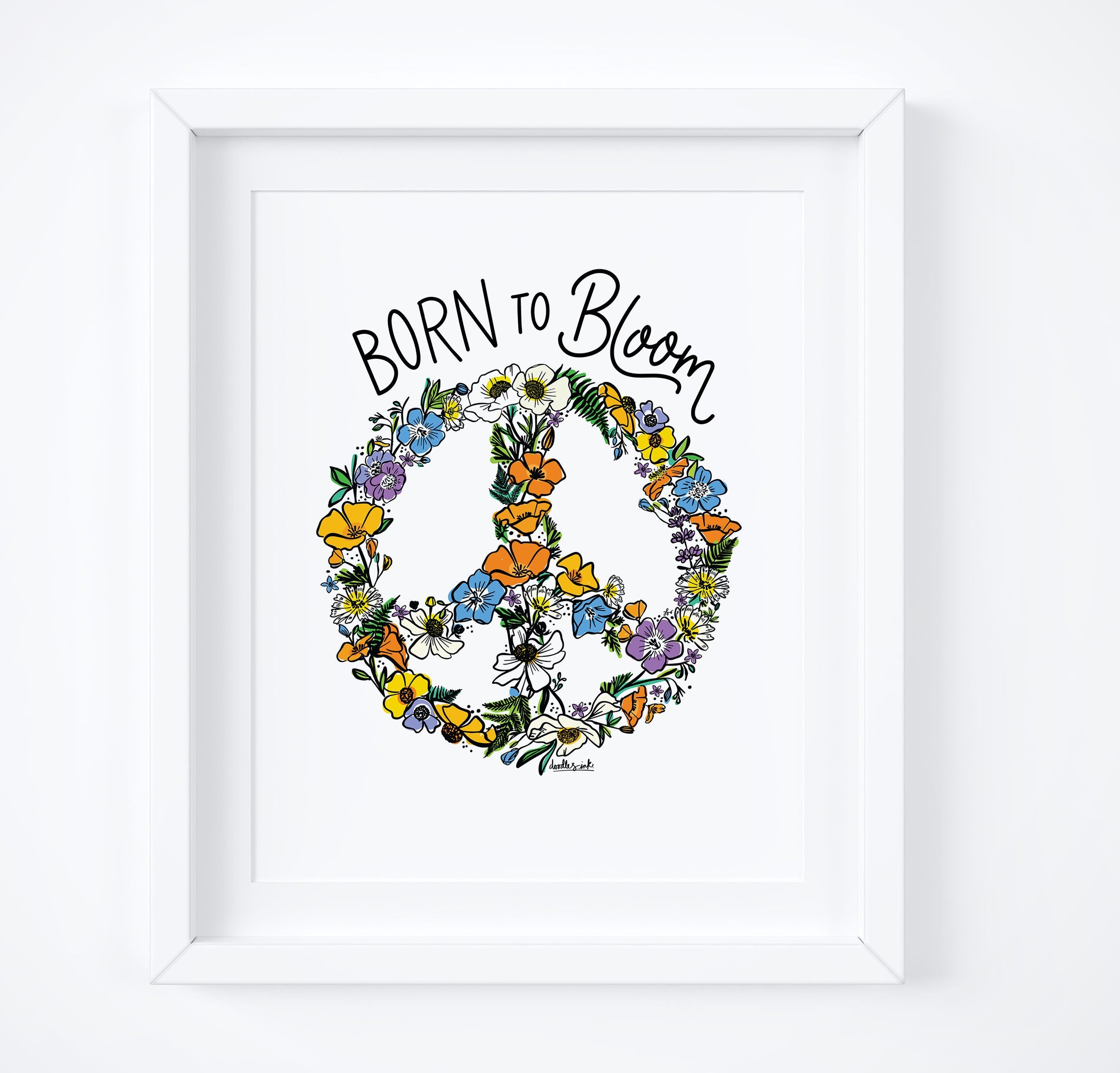 Born To Bloom Art Print