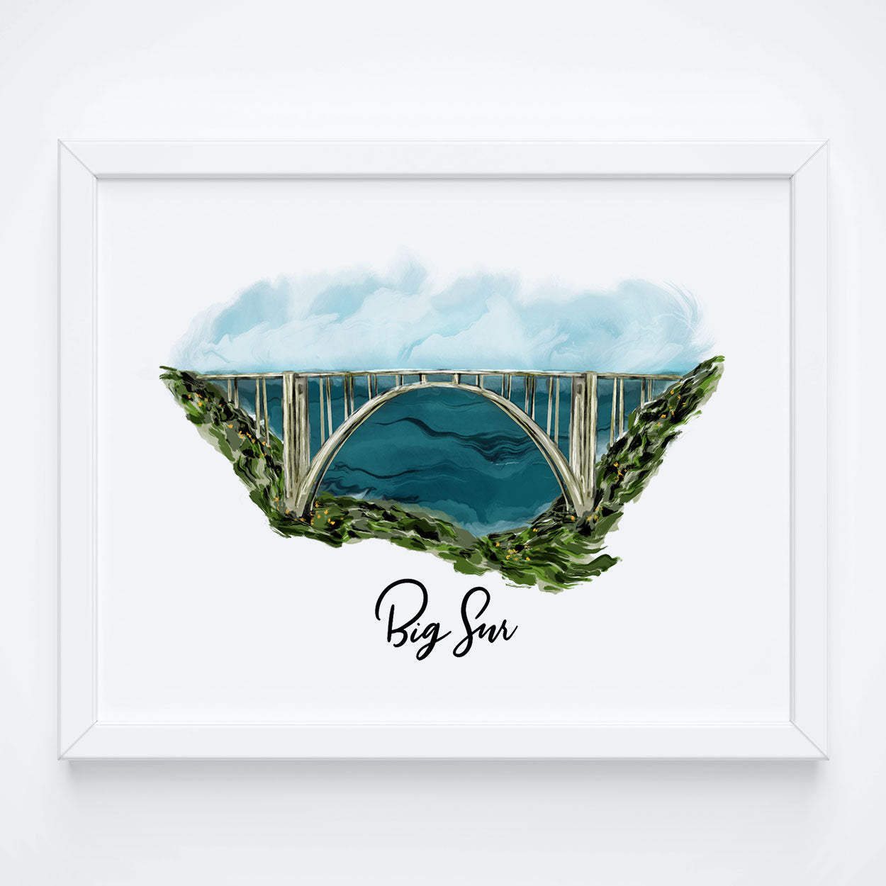 Big Sur Bixby Bridge Art Print