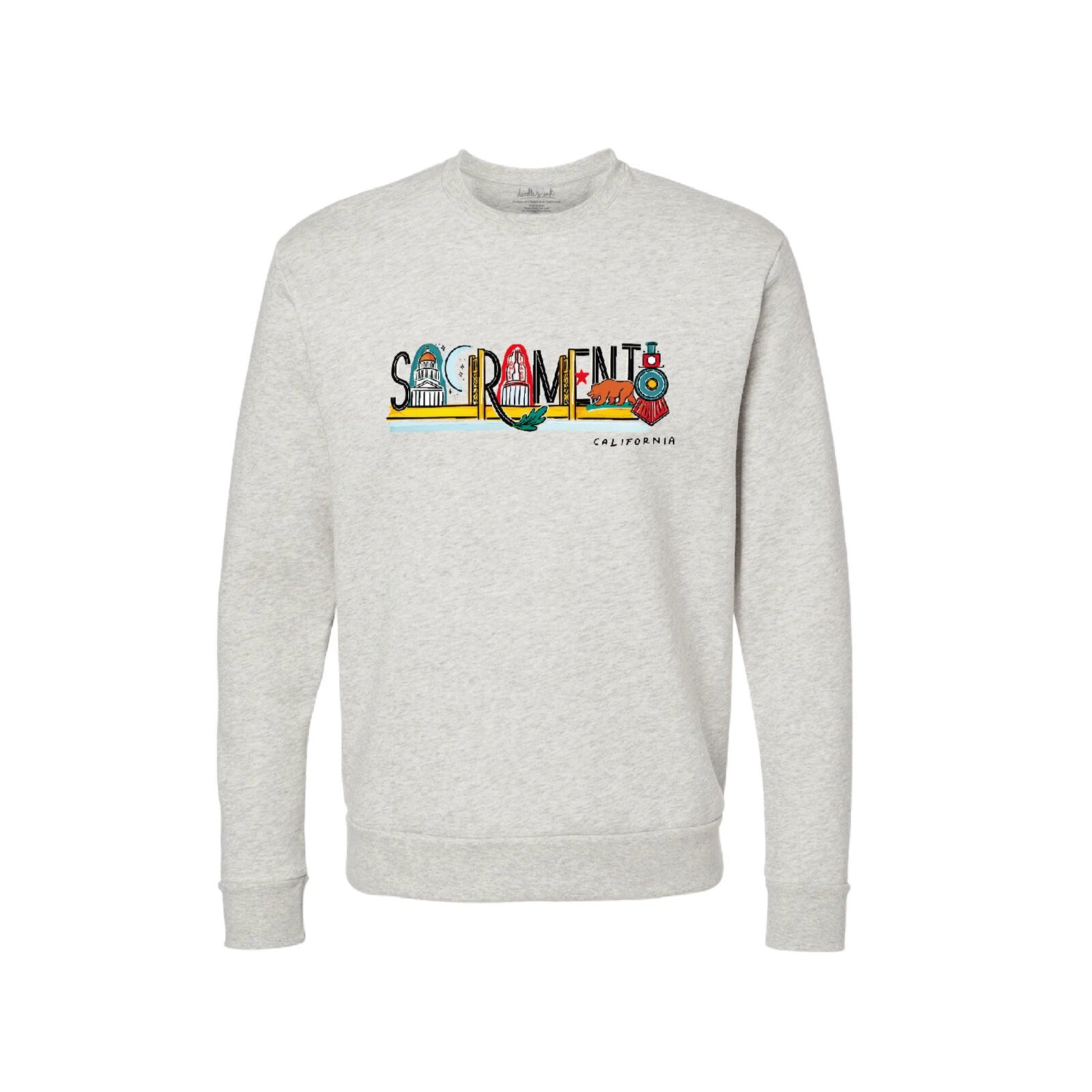 Sacramento Landmark Lettering Sweatshirt